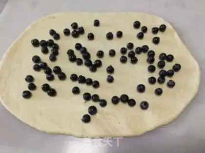 Make Blueberry burrito step 3