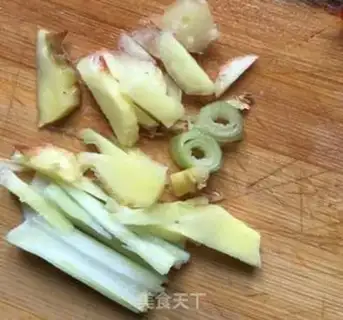 Make Fry mushrooms and octopus step 1