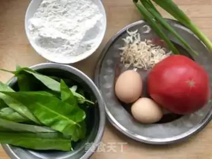 Make Tomato noodle egg soup step 0