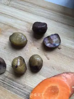 Make Chestnut rice step 0