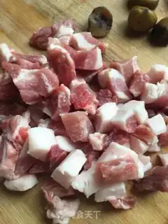 Make Chestnut rice step 3