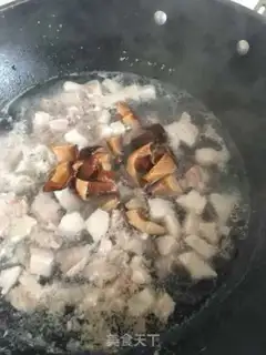 Make Chestnut rice step 5