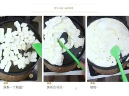 Make Red Snow Souffle step 4