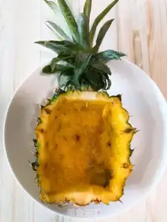 Make Pineapple rice step 0