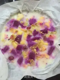 Make Yogurt and fruit ice cream step 4