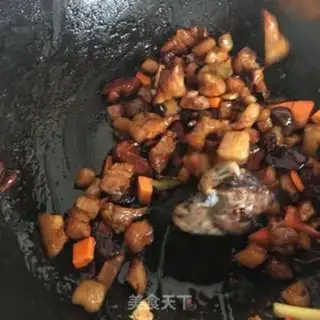 Make Chestnut rice step 16