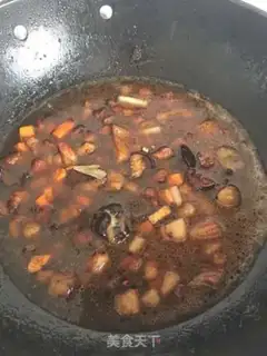 Make Chestnut rice step 17