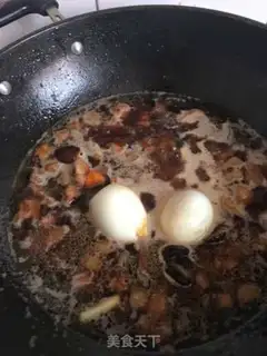 Make Chestnut rice step 19