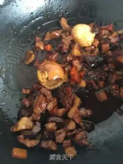 Make Chestnut rice step 20