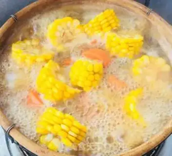Make Corn carrot steak soup step 5