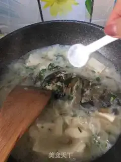 Make A tofu soup step 5