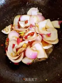 Make Spicy shrimp pan step 5