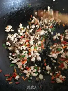 Make The tofu of the red meat step 8