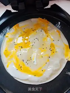 Make Egg sauce burrito step 4