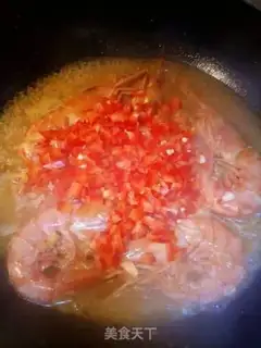 Make Paprika garlic, Argentine lobster step 3