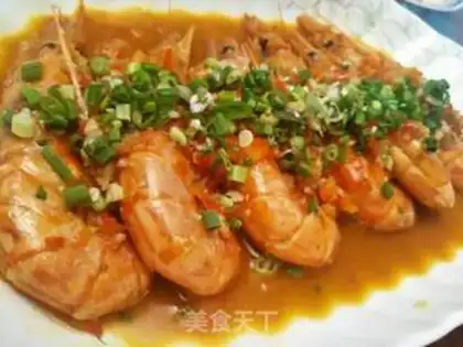 Make Paprika garlic, Argentine lobster step 5