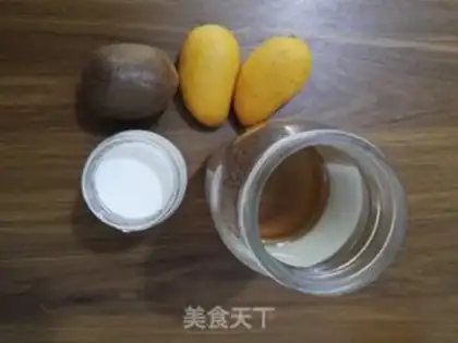 Make Yogurt mango cup step 0