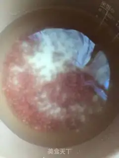 Make Red bean rice congee step 3