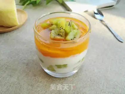 Make Yogurt mango cup step 7