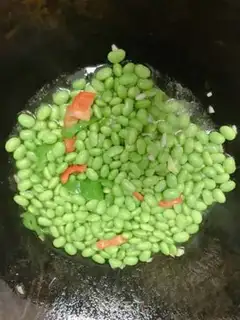 Make Clear the soybeans step 3