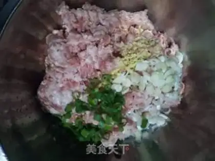 Make Frozen pork bag step 2