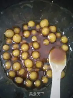 Make Caramel pearl tea step 6