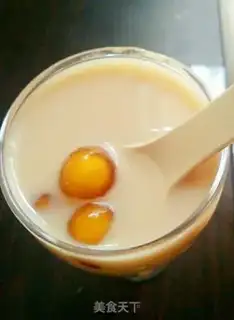 Make Caramel pearl tea step 7