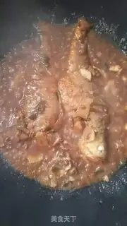 Make Red-burned yellow fish step 9