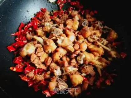 Make Spicy chicken step 9