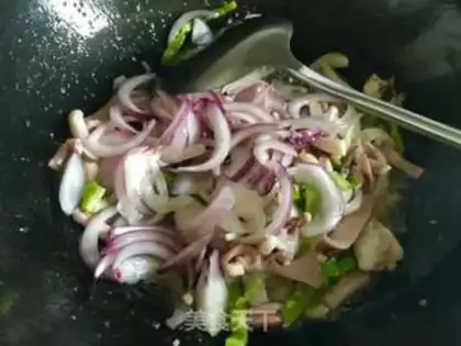 Make Spicy squid step 7