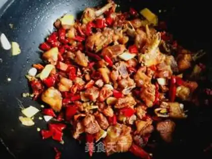 Make Spicy chicken step 10