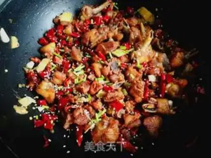 Make Spicy chicken step 11