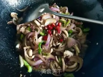Make Spicy squid step 9