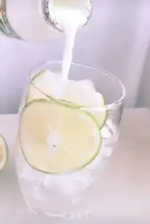 Make Iced lemon milk step 2