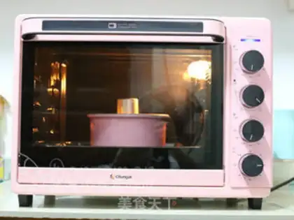 Make Cherry yogurt cake step 7