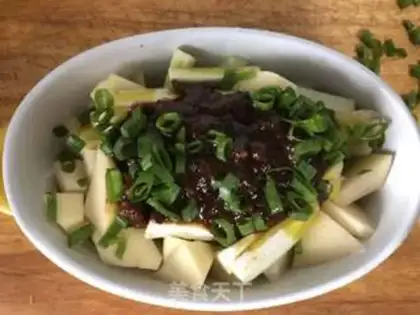Make Steamed potatoes and cheese step 2