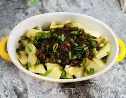 Make Steamed potatoes and cheese step 4