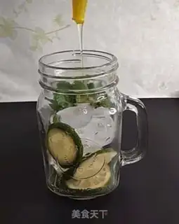 Make Mint-free lemon soda step 4
