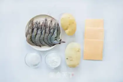 Make Cheese shrimp step 0