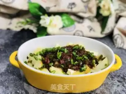 Make Steamed potatoes and cheese step 5