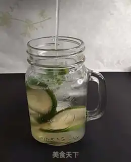 Make Mint-free lemon soda step 5