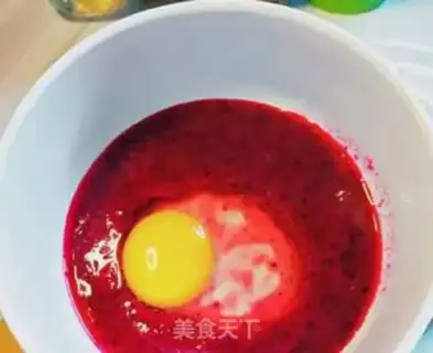 Make Flamingo eggcake step 0