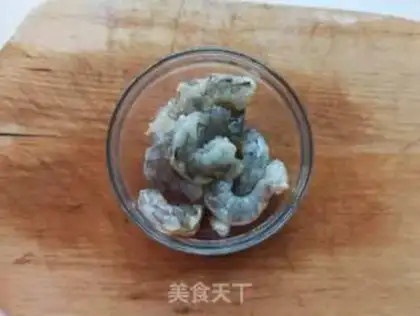 Make Shrimp tofu pie step 1