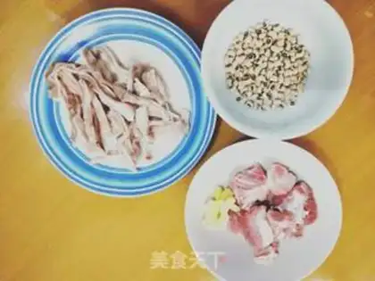 Make Pork bellybread soup step 0
