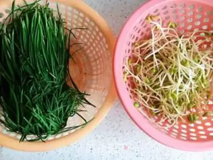 Make Soccer bean sprouts step 0
