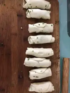 Make Onion cake step 3