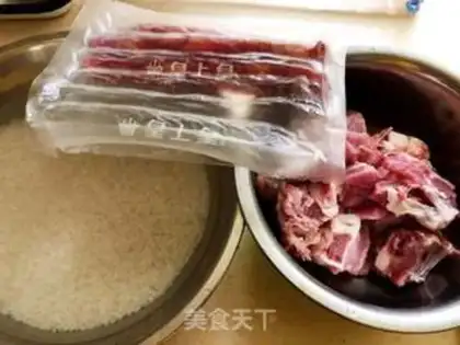Make Sausage ribs step 0