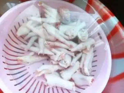 Make Chicken claws step 1