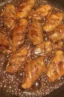 Make Red chicken wings step 5