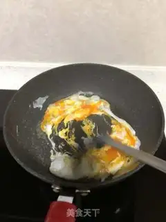 Make Gold egg fried rice step 3